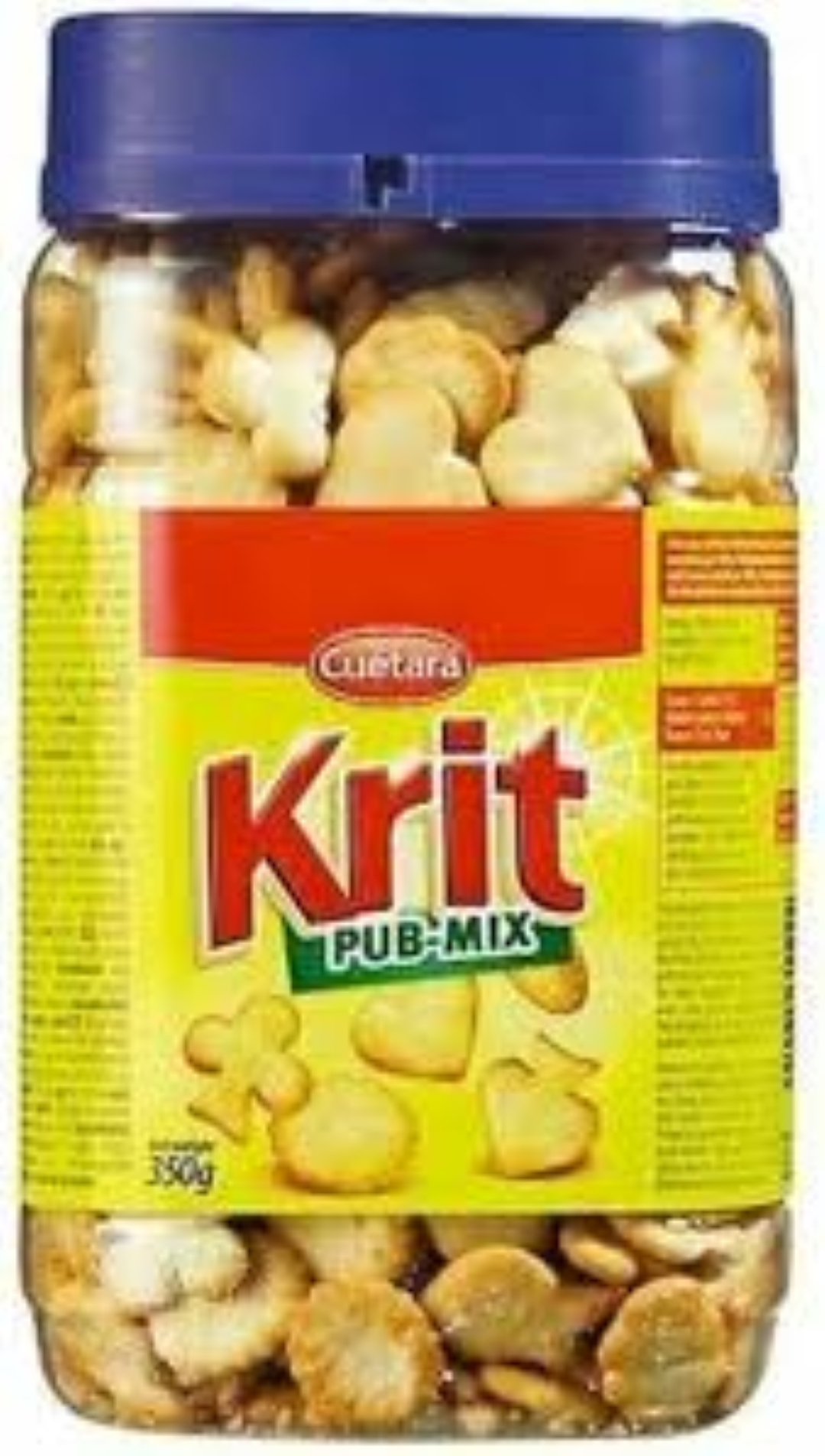 CUETARA KRIT PUB MIX CRACKERS 350G